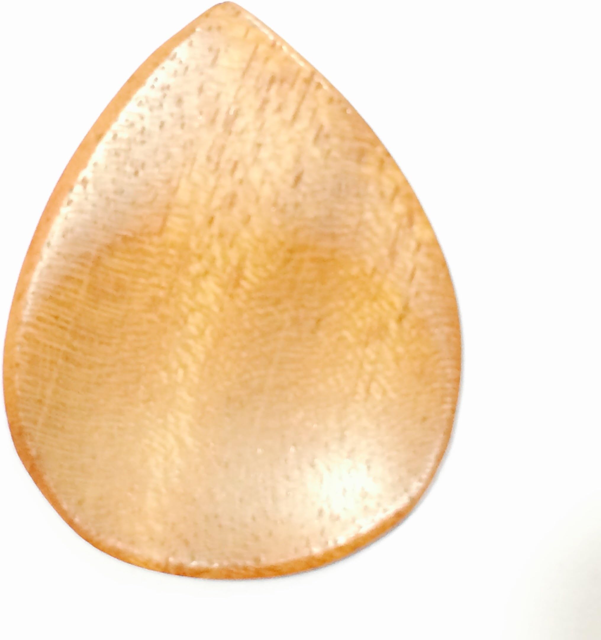 Exotic Wood Guitar Pick Raindrop style with Thumb and Finger Grips- Samplers Grip Exotic Plectrum (Mahogany GripEX)
