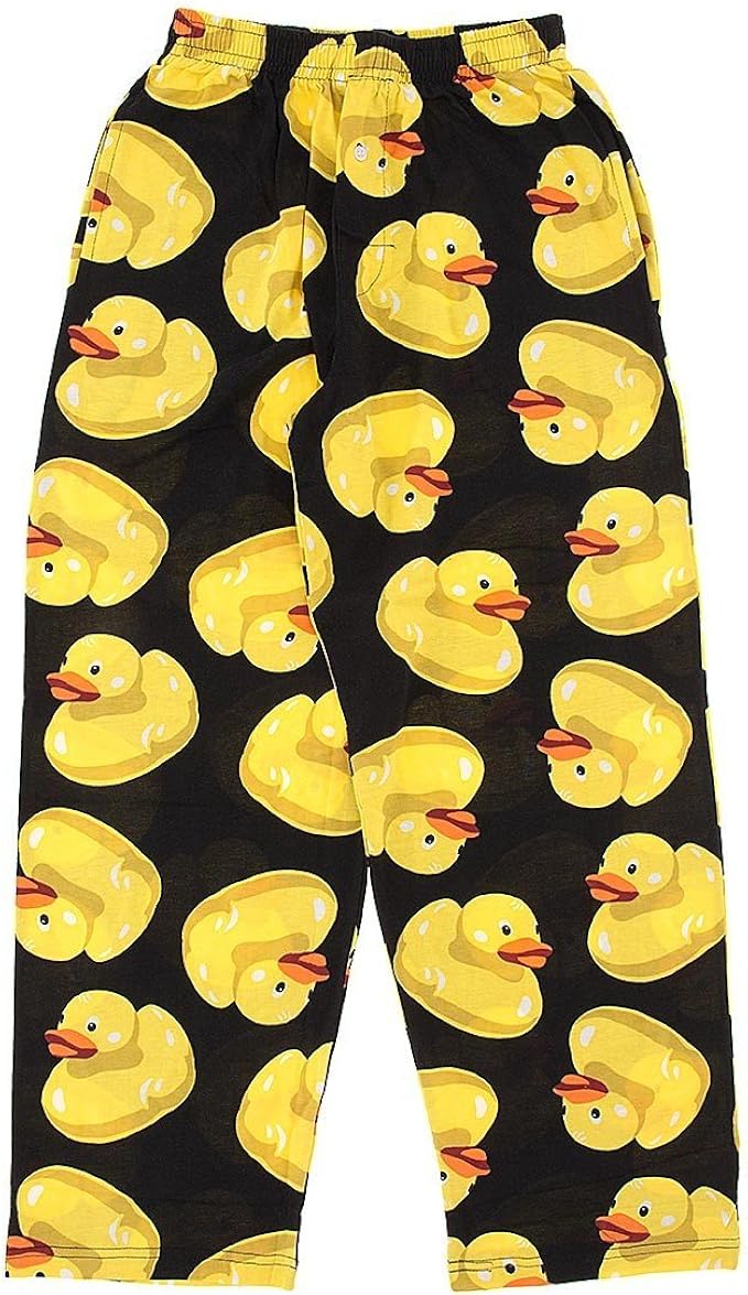 Yellow Rubber Ducks Lounge Pants for men (Large) at Amazon Men’s