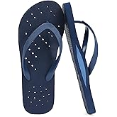 STQ Shower Shoes for Women Pool Beach Flip Flops with Arch Support Quickly Dry