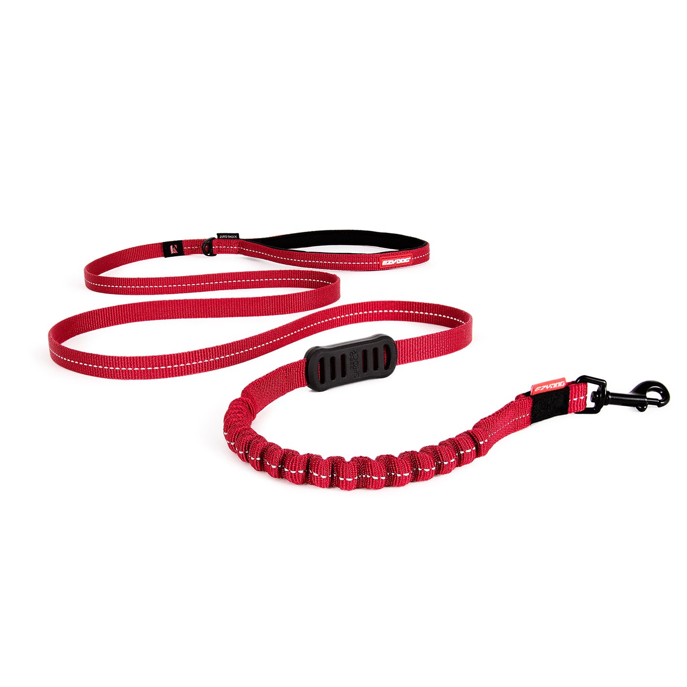EzyDog Zero Shock Lite Bungee Dog Leash for Small Dogs Perfect for Dogs  26 lbs or Less Shock Absorbing Design for Superior Comfort and Control