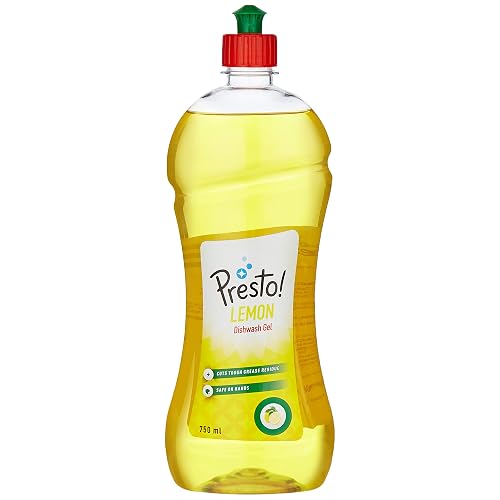 Presto! Dish Wash Gel - 750 ml (Lemon)