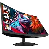 Sceptre New Curved 27-inch Gaming Monitor 1500R 100Hz HDMI X2 DisplayPort 1ms 100% sRGB, Build-in Speakers Machine Black 2025 (C275W-FW100T Series)