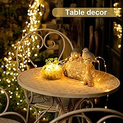 JMEXSUSS 2 Pack Fairy Lights Battery Operated with