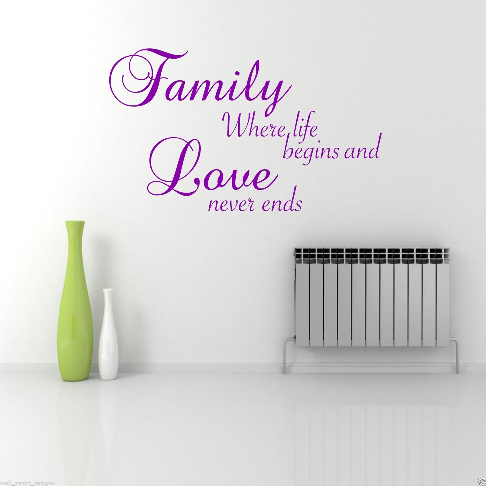 Past Present Quote Wall Sticker Bedroom Room Decal Mural Transfer Art Stencil WSD488