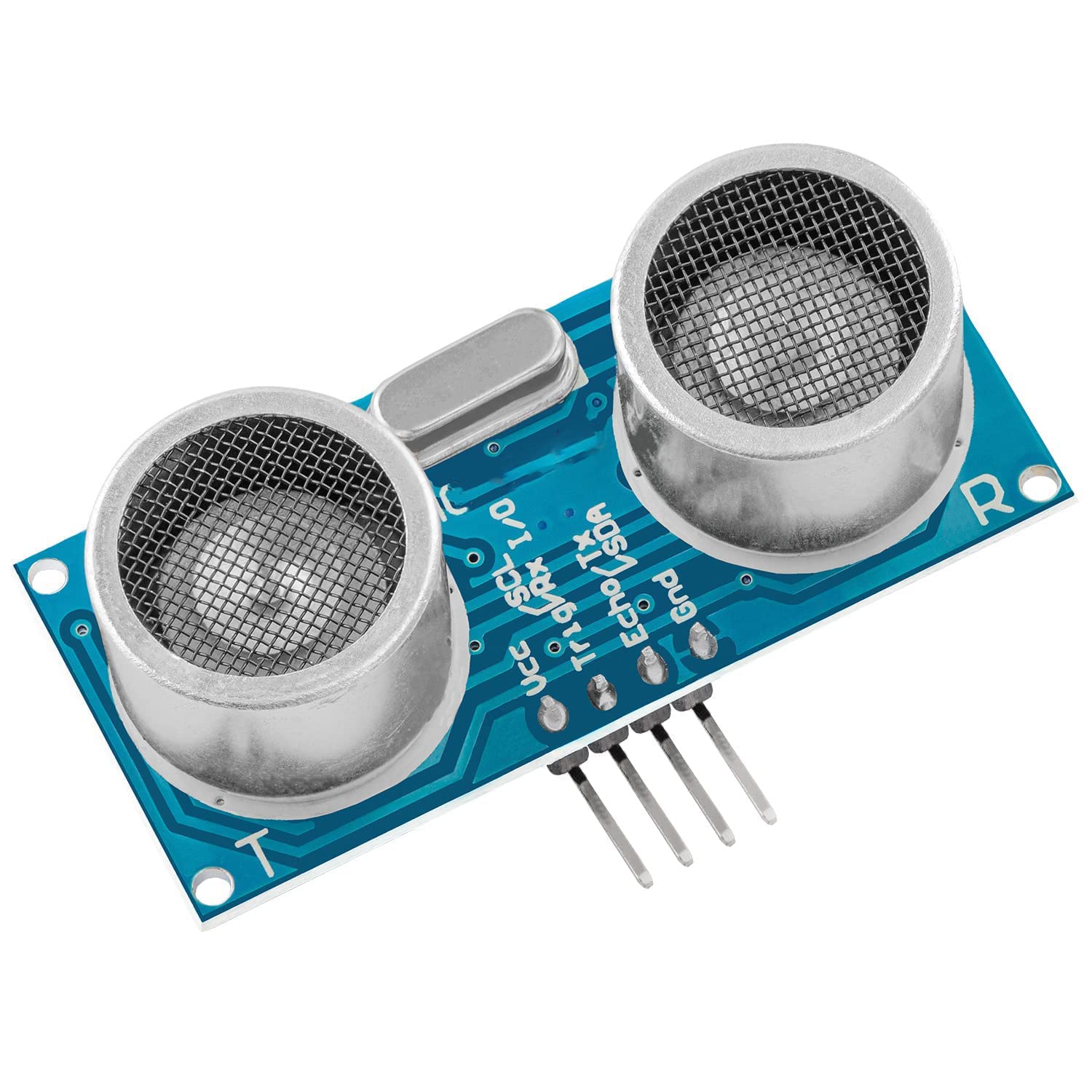AZDelivery Compatible with HC-SR04 Ultrasonic Rangefinder Sensor Module compatible with Arduino and Raspberry Pi including E-Book!