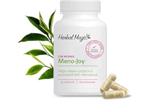 Herbal Magic Meno-Joy, 42 Caps, 14-Day Supply, Supports Comfort & Balance During Menopause with Black Cohosh, Dong Quai & Vit