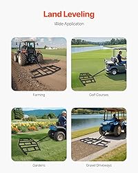 VEVOR Drag Harrow, 84" Width Tow Behind Drag