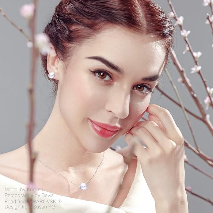 collier Susan Y avec perle Swaroski