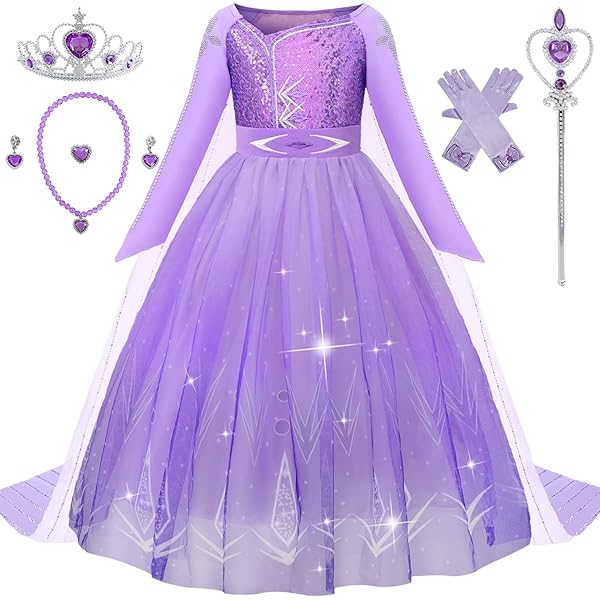 Amazon.com: WOCINL Girls Princess Dress Unicorn Outfits Sleeveless Rainbow  Party Birthday Wedding Christmas Halloween Carnival Costume Multicolored  4-5T : Clothing, Shoes & Jewelry