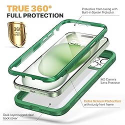 Diaclara Designed for iPhone 15 Case, Full Body