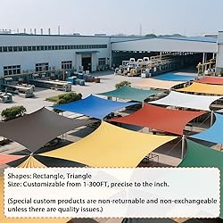 Artpuch Rectangular Breathable UV Block Sun Shade