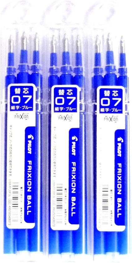 Pilot Frixion Gel Ink Pen Refill 07 
