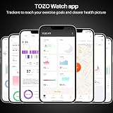 TOZO S2 Smart Watch Alexa Heart Rate Blood Oxygen Sleep Fitness 5ATM Waterproof view 3
