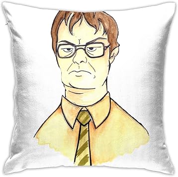 Amazon Com Griffithnelle White Pillow 18inch18inch Dwight One