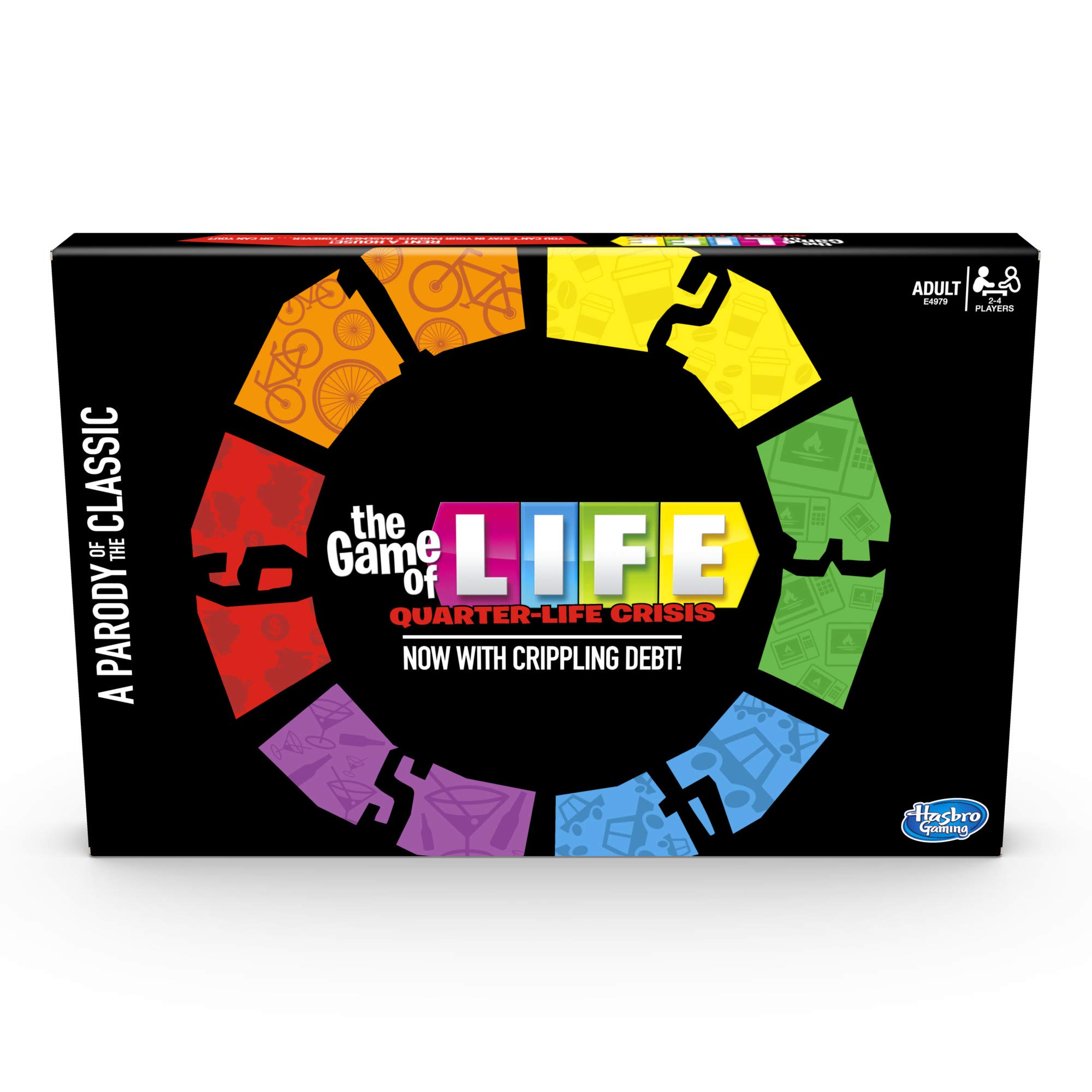 Hasbro Gaming The Game of Life, Quarter Life Crisis Board Game