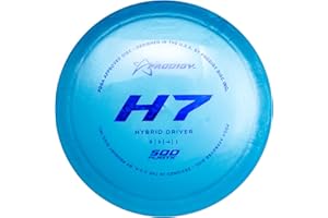 Prodigy Disc 500 H7 | Very Understable Disc Golf Driver | Easy Distance with Understable Flight | Durable 500 Plastic | Great Beginner Disc Golf Fairway Driver | 170-176g | Colors May Vary