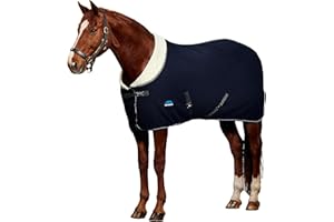 WeatherBeeta Sherpa Fleece Cooler Standard Neck, Navy/Charcoal, 78"