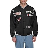Champion Men's Patch Varsity Bomber Jacket