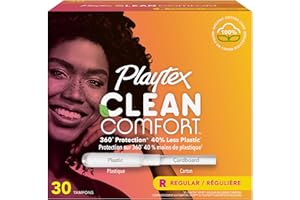 Playtex Clean Comfort Tampons Regular 30ct