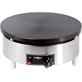Krampouz Commercial Gas Crepe Maker, Countertop Griddle Station &ndash; CGBIP4 | Cast iron cooking surface, natural gas heating, precision temp control, compact countertop, Made in France