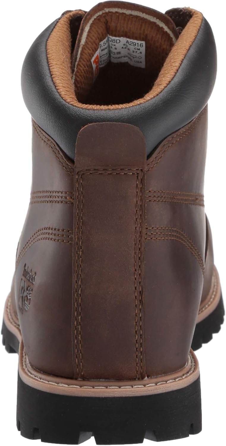 Timberland PRO Men's Gritstone 6 Inch Steel Safety Toe Industrial Work Boot, Brown, 15: Shoes