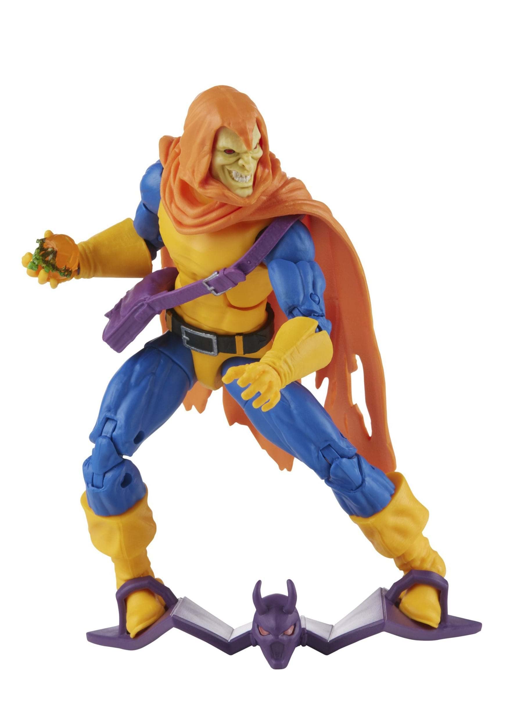 Spider-Man Marvel Legends Series 15 cm Hobgoblin Action Figure Toy, Toy Biz Inspired Design, Includes 3 Accessories: Glider, Pumpkin Bomb, Satchel