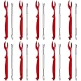Artcome 20-piece Seafood Tools Set including 10 Lobster Shellers and 10 Forks,Seafood Cracker for Lobster, Crab, Crawfish, Prawns, Shrimp, Shellfish Sheller Knife