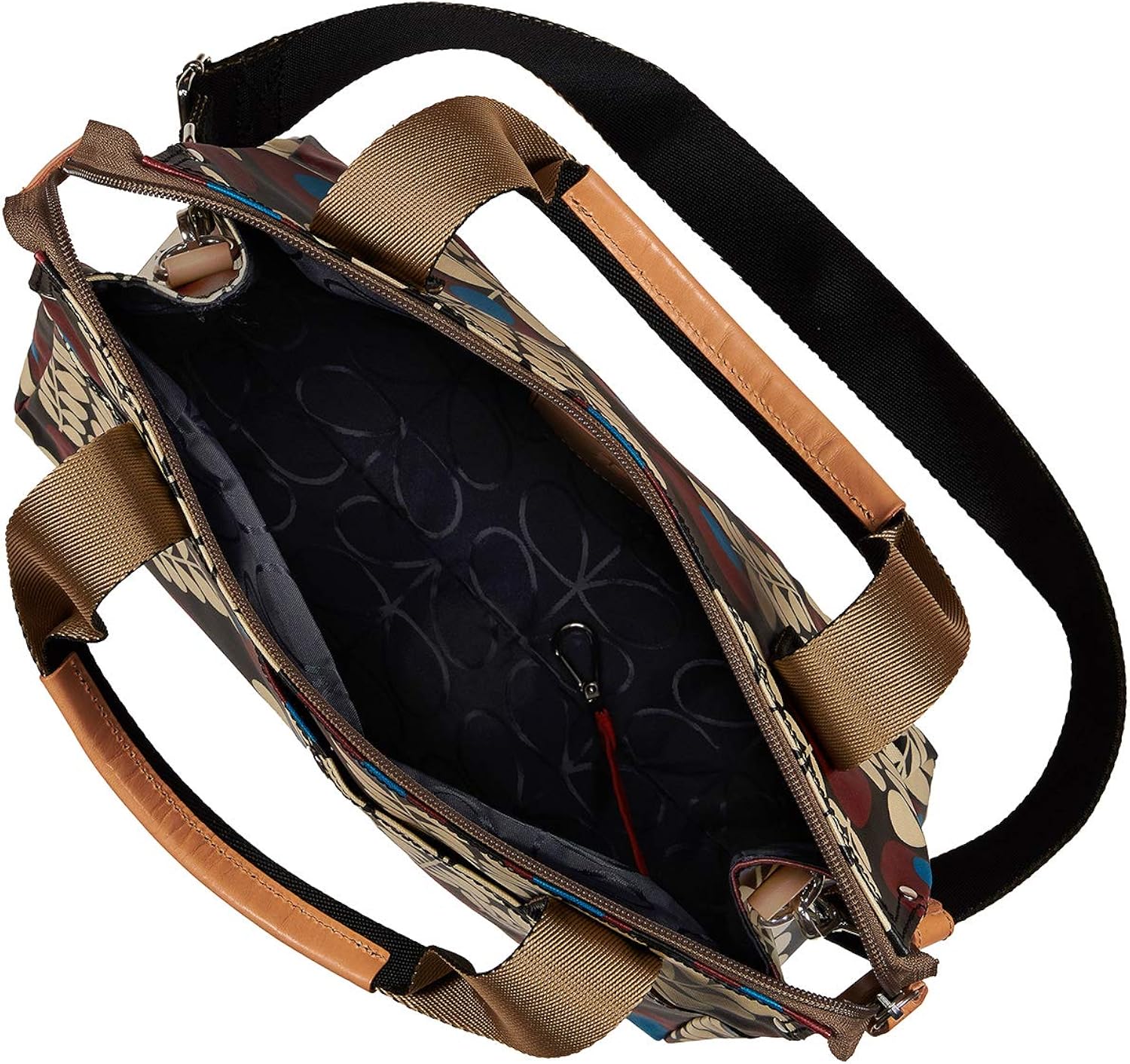 Orla Kiely Watson Messenger Plum BigaMart