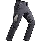 TACVASEN Men's Hiking Pants Quick Dry Lightweight Waterproof Breathable Casual Outdoor Fishing Travel Summer Pants
