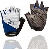 VEBE Men & Women Cycling Gloves Mountain Bike Gloves - Breathable Shock Absorbing Bicycle Gloves with 5MM Pad