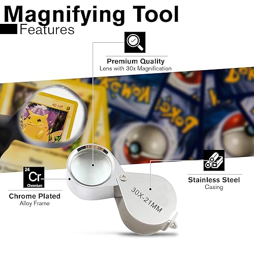 Passive Paradise Card Grading Centering Tool Set for Pokemon - Magnifying Tool & Cleaning Cloth Included - Trading Card Submission Pre-Inspection Kit in Kenya | Whizz Trading Cards & Accessories Passive Paradise Card Grading Centering Tool Set for Pokemon - Magnifying Tool & Cleaning Cloth Included - Trading Card Submission Pre-Inspection Kit in Kenya | Whizz Trading Cards & Accessories