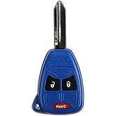 KeylessOption Key Fob for 2004 2005 2006 2007 2008 2009 2010 2011 2012 2013 2014 2015 2016 2017 Chrysler 300 Dodge Charger Jeep Cherokee Remote, 3-Button OHT692427AA, Programming Guide Included