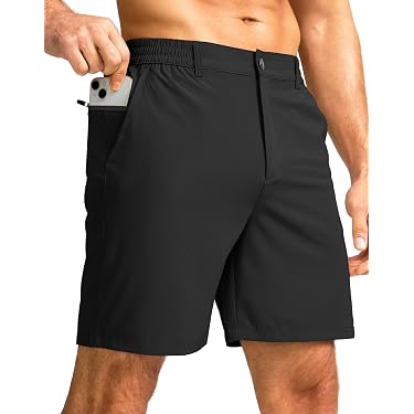 amazon men's dress shorts Amazon.com: SERAMY Mens Stretch Golf Shorts with 6 Pockets Dry Fit 7 Inch Inseam Lightweight Dress for Hiking Work Casual Army Green S : Clothing, Shoes & Jewelry