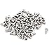 uxcell M2 x 4mm 304 Stainless Steel Phillips Round Head Screws Bolt 60pcs