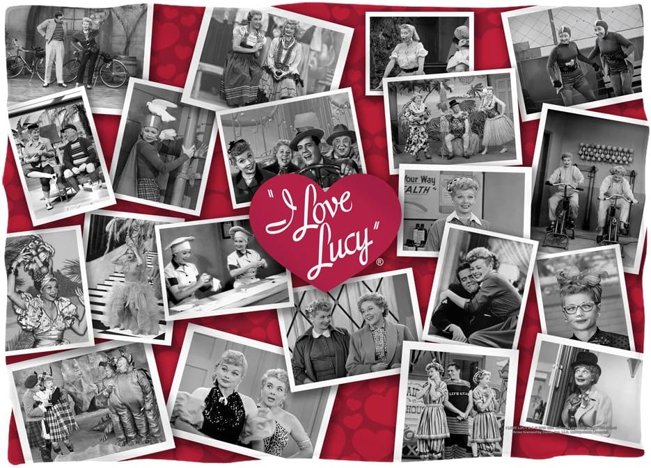I Love Lucy Time After Time Pillow Case White 20x28