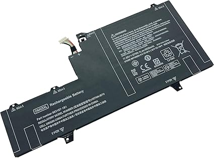 Amazon ノートパソコン 交換バッテリー Om03xl 0m03xl For Hp Elitebook X360 1030 G2 Series 1b1 855 Hsn I04c Hstnn Ib70 Hstnn Ib7o 11 55v 57wh Tcd Tech バッテリー 通販