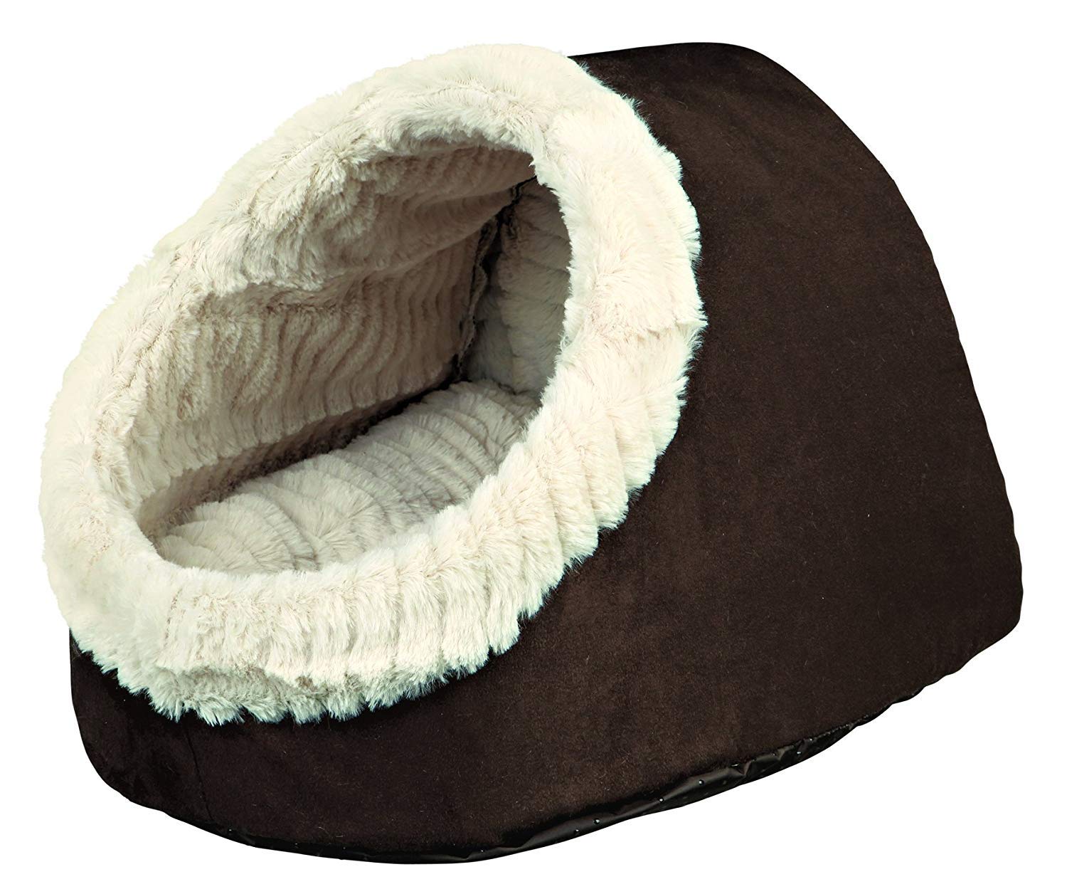 Trixie Kuschelhöhle Timur, 35 × 26 × 41 cm, braun/beige