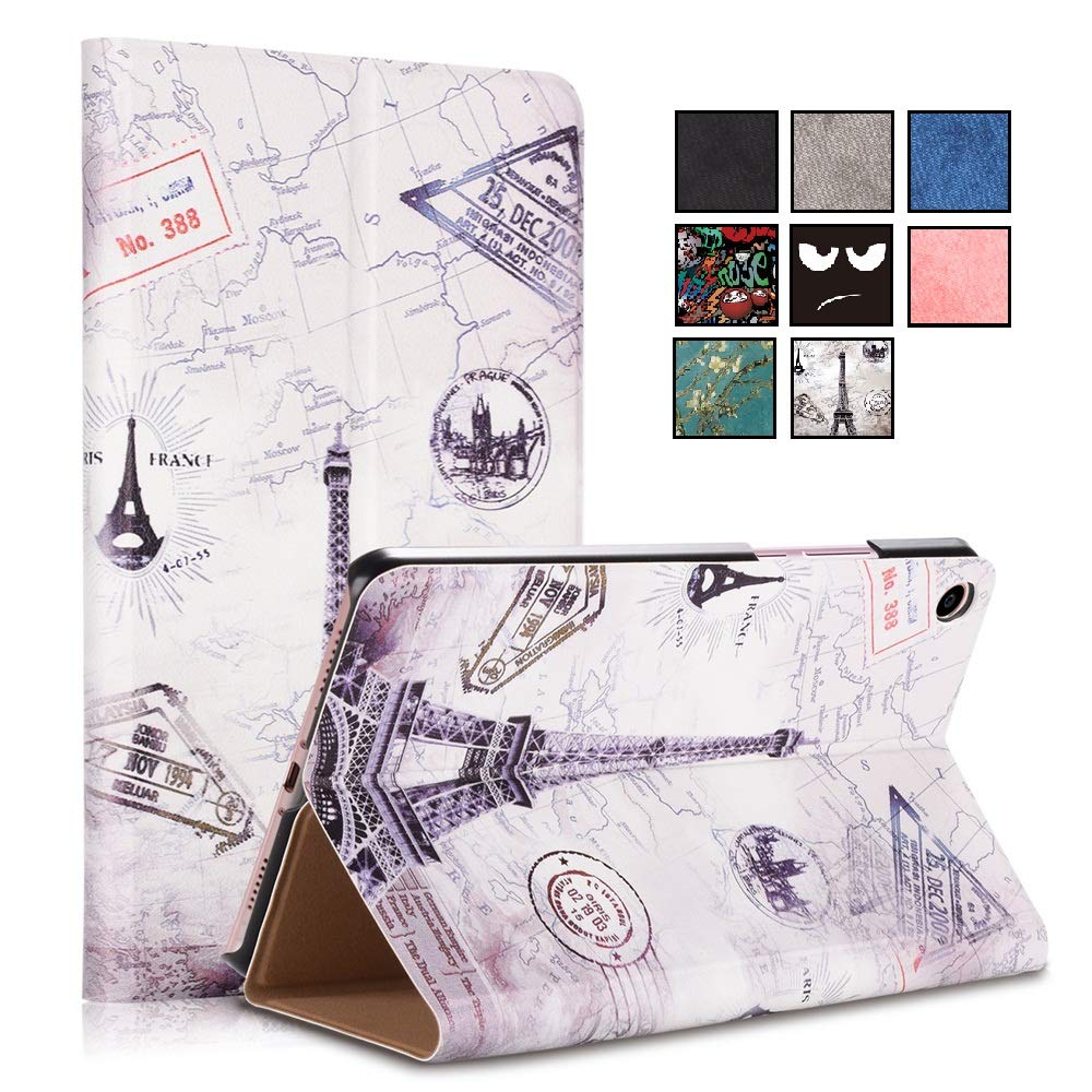 Buy Xiaomi Mi Pad 4 Plus 10 1 Case Detuosi Folio Stand Case Cover Pu Leather Protective Shell For Xiaomi Mi Pad 4 Plus 10 1 Inch Tablet Retro Tower Online At Desertcartaruba