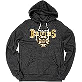Blue 84 NHL unisex-adult Nhl Officially Licensed Tri-blend Hooded Sweatshirt High Sticking