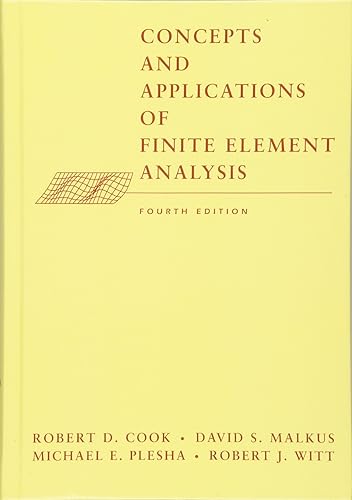 Download Concepts and Applications of Finite Element Analysis PDF