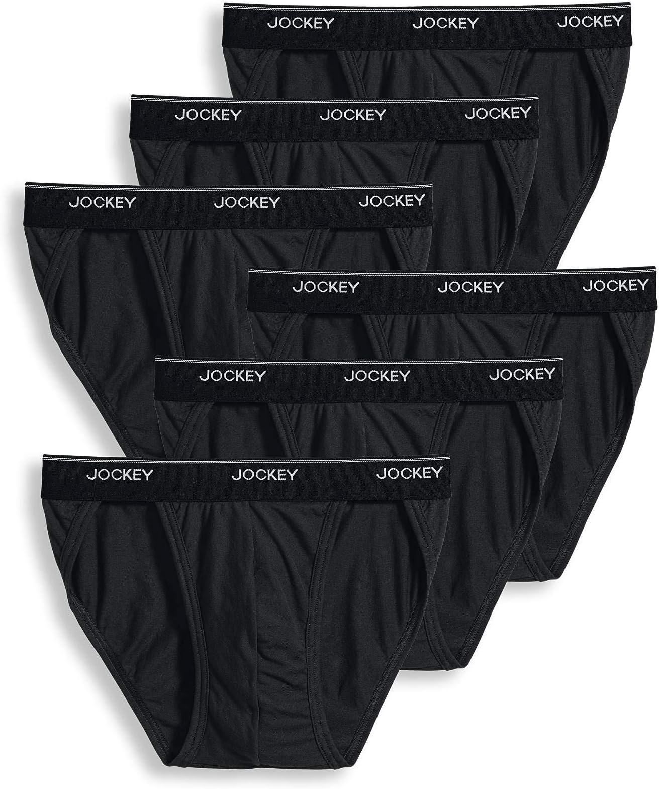 Jockey Men's Underwear Men's Elance String Bikini - 6 Pack