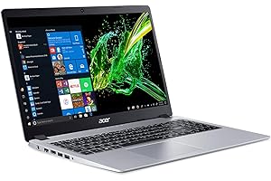 Acer Aspire 5 Slim Laptop, 15.6 inches Full HD IPS Display, AMD Ryzen 3 3200U, Vega 3 Graphics, 4GB DDR4, 128GB SSD, Backlit Keyboard, Windows 10 in S Mode, A515-43-R19L, Silver
