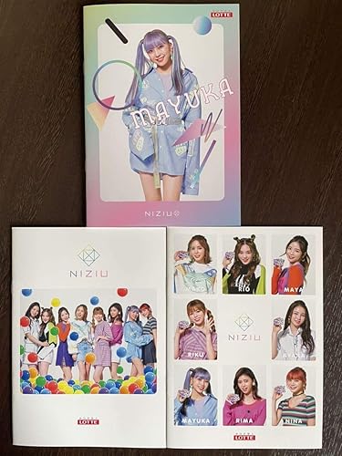 Amazon Co Jp ローソン Niziu オリジナル A5ノート Lawson店舗 2種類 マヤカ Mayuka ホビー