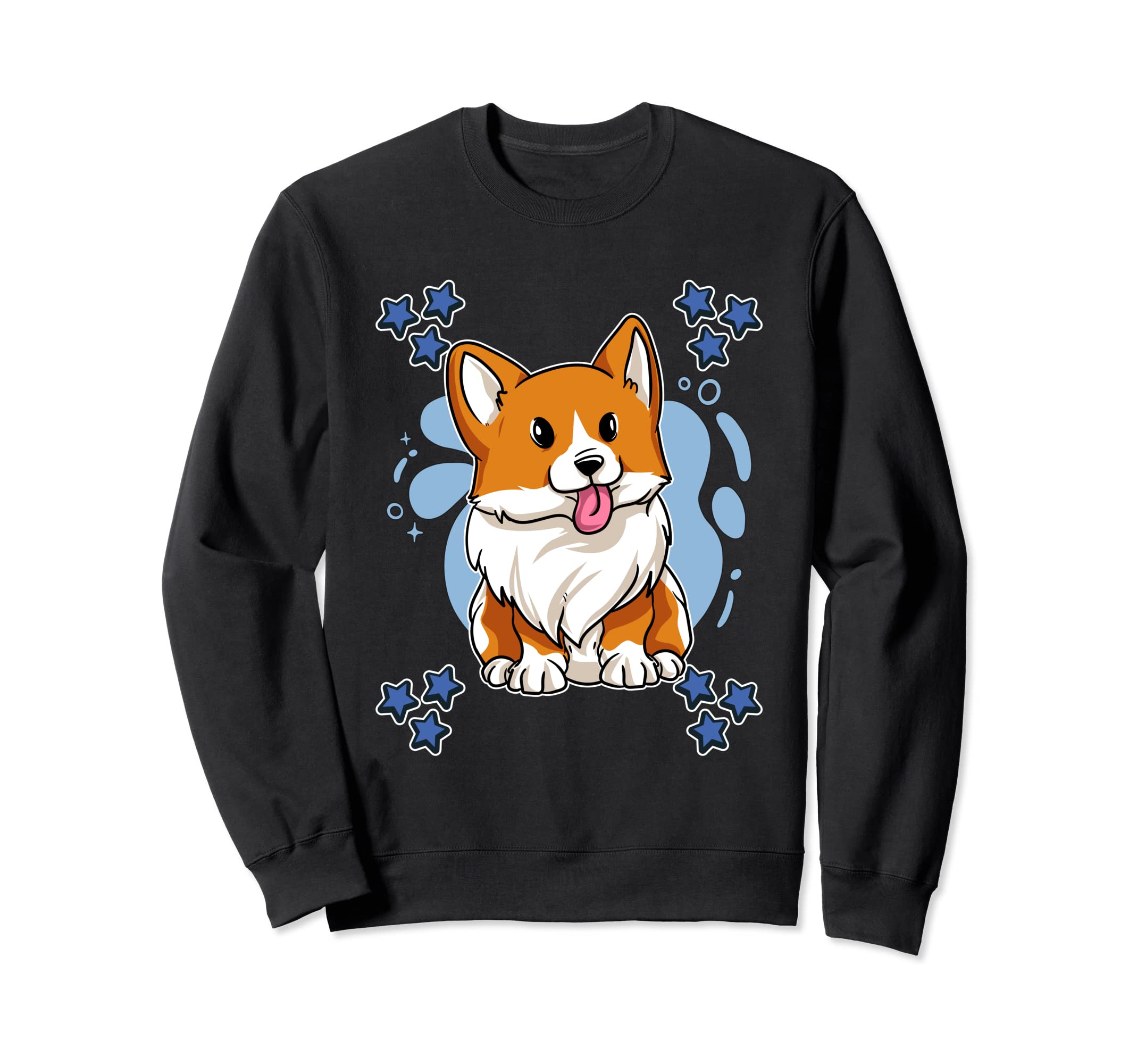Blue Design Corgi Sweatshirt