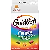 Goldfish Colors Cheddar Cheese Crackers, 27.3 Oz Carton