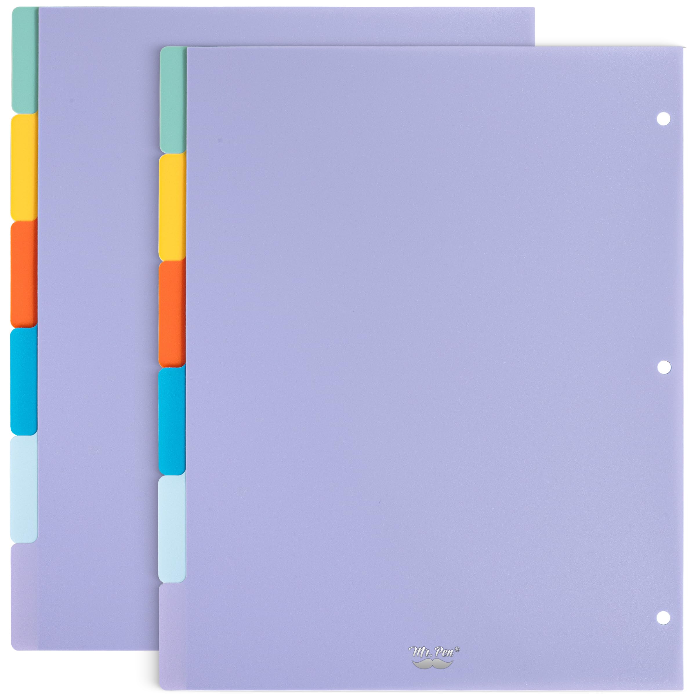 Mr. Pen- 3 Ring Binder Dividers with Tabs, 2