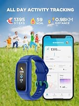 Vigor 2 Kids Fitness Tracker Watch Pedometer Heart Rate Sleep IP68 view 2