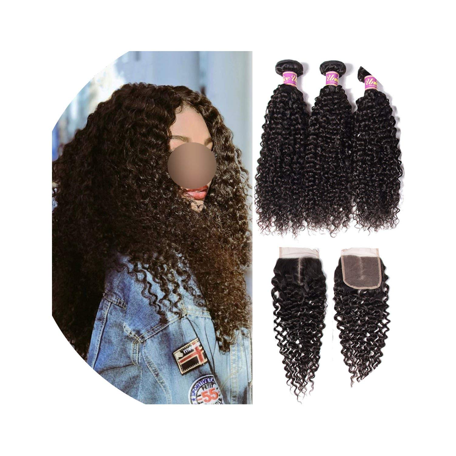 Amazon Com Hair Icenu Remy Hair Series Malaysian Curly Hair