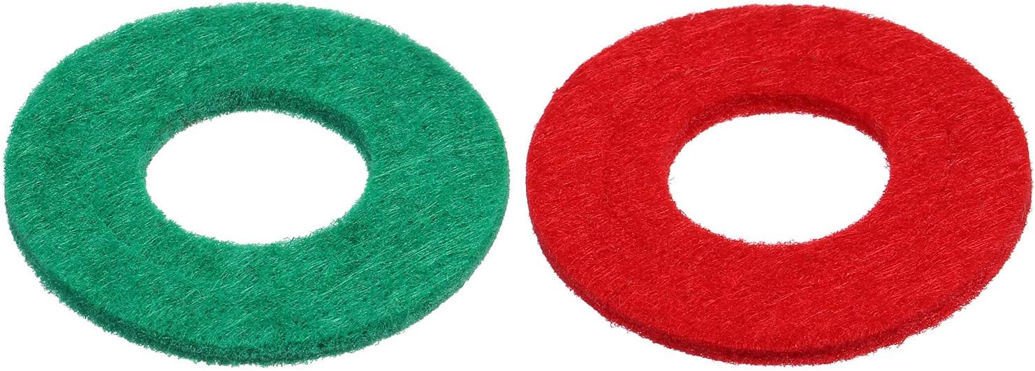 12 Pieces Battery Terminal Anti Corrosion Washers Fiber Battery Terminal Protector, 6 Red and 6 Green: Automotive