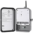 DEWENWILS Pool Pump Timer, Outdoor Smart Wi-Fi Box, Heavy Duty 40A 120 ...